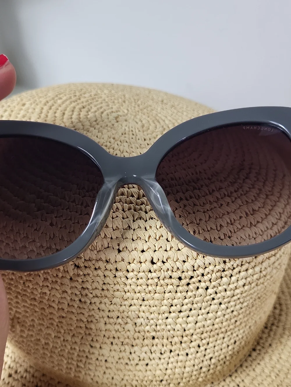 Longchamp Sunglasses Woman Burgundy LO601S-605